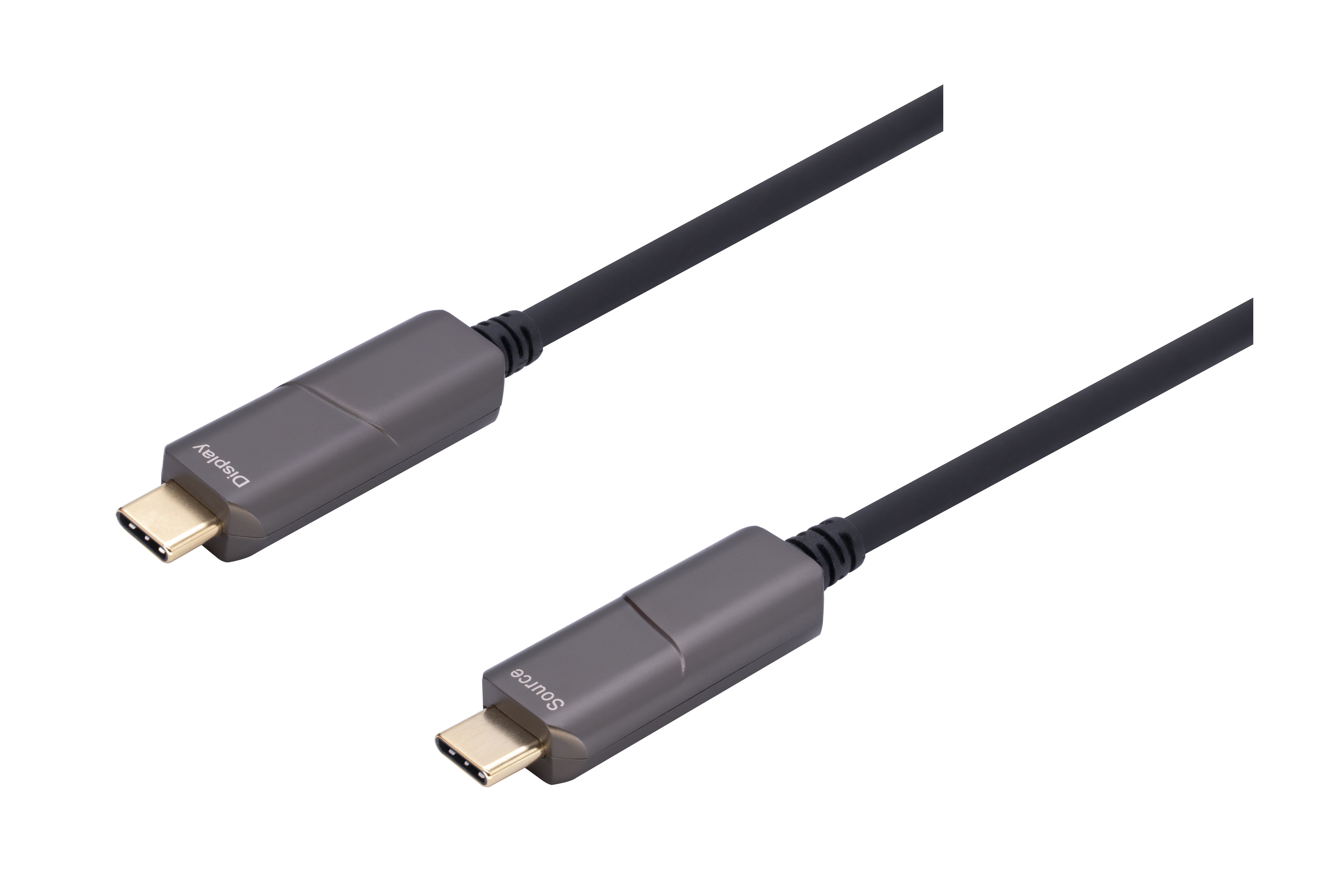 USB3.1 Type C Male to Tape C Male AOC Cable