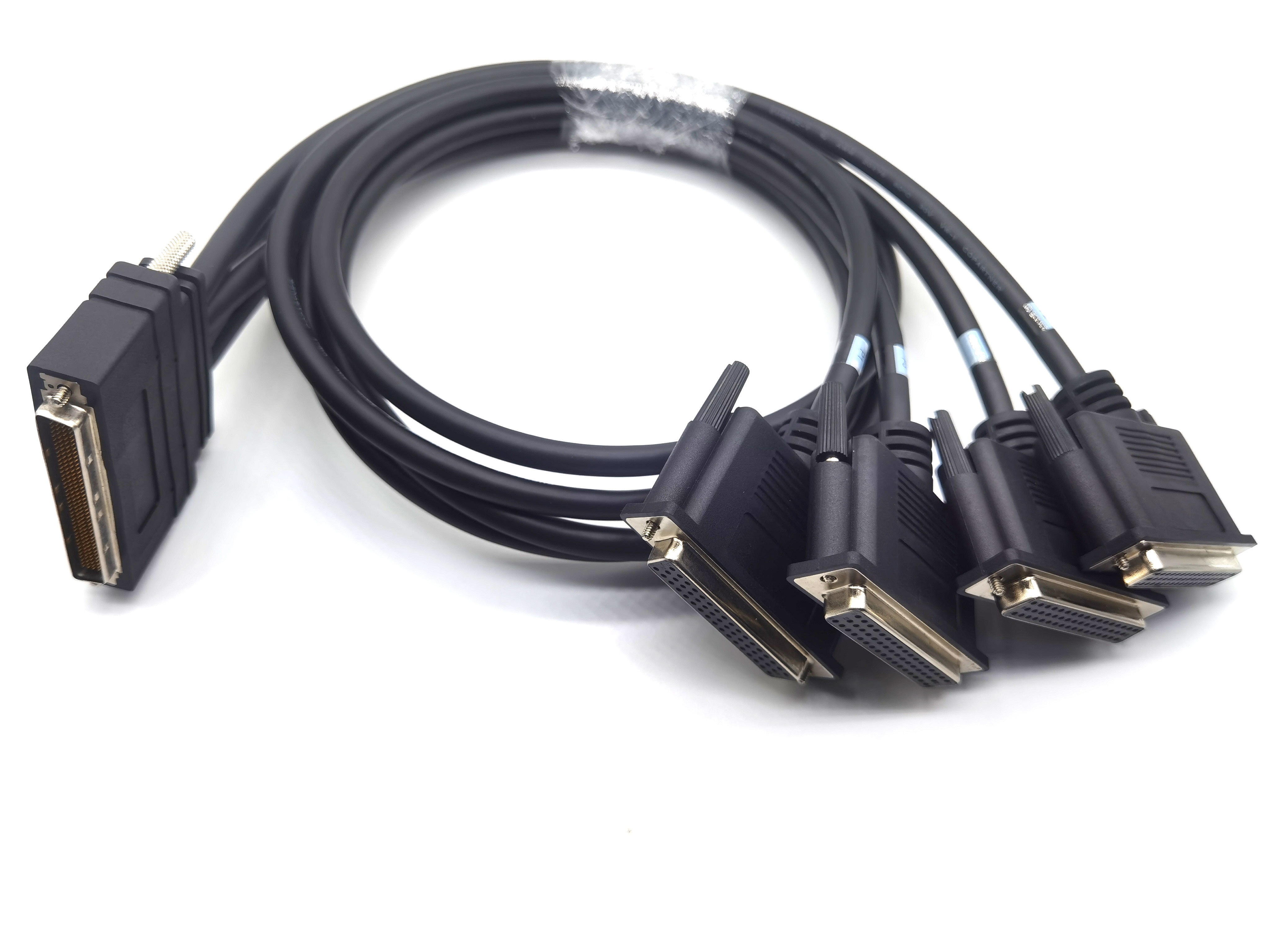 LFH200pin Male to DB50 Male*4 CABLE