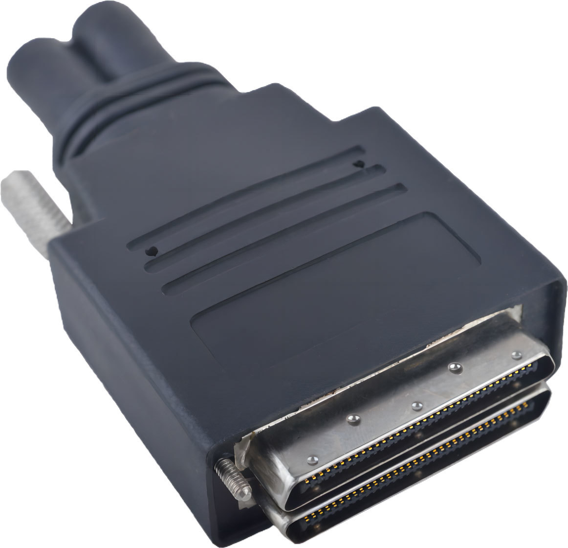 SCSI Double VHDCI68pin Male molding Cable with screw