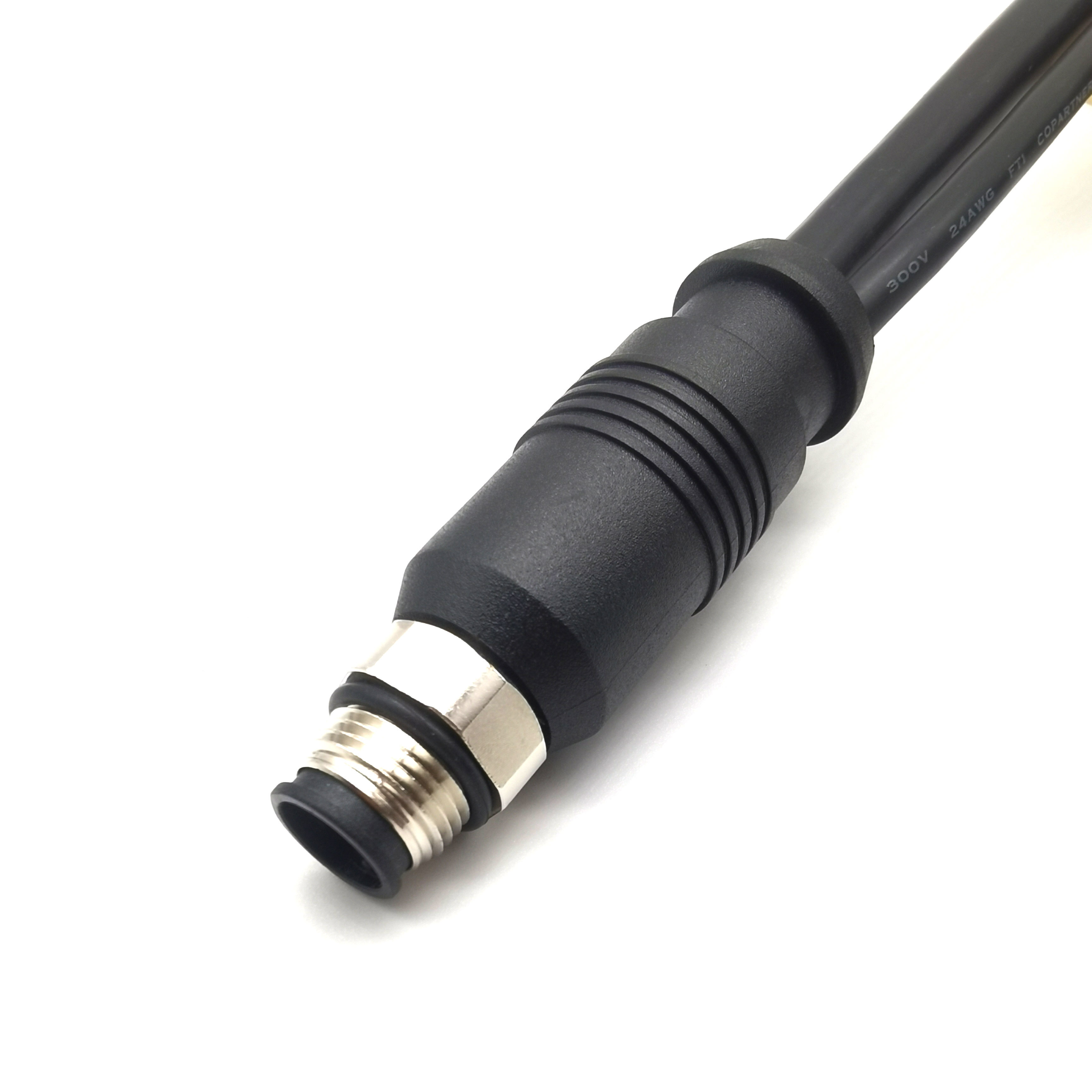 M12 Male to DB9*2pcs Cable