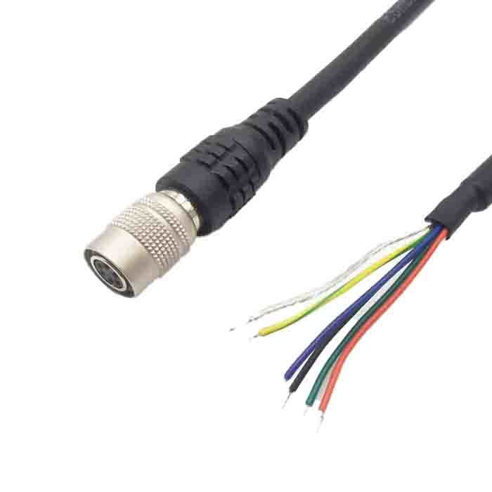 Hirose 6pin Female cable HR10A-7P-6S