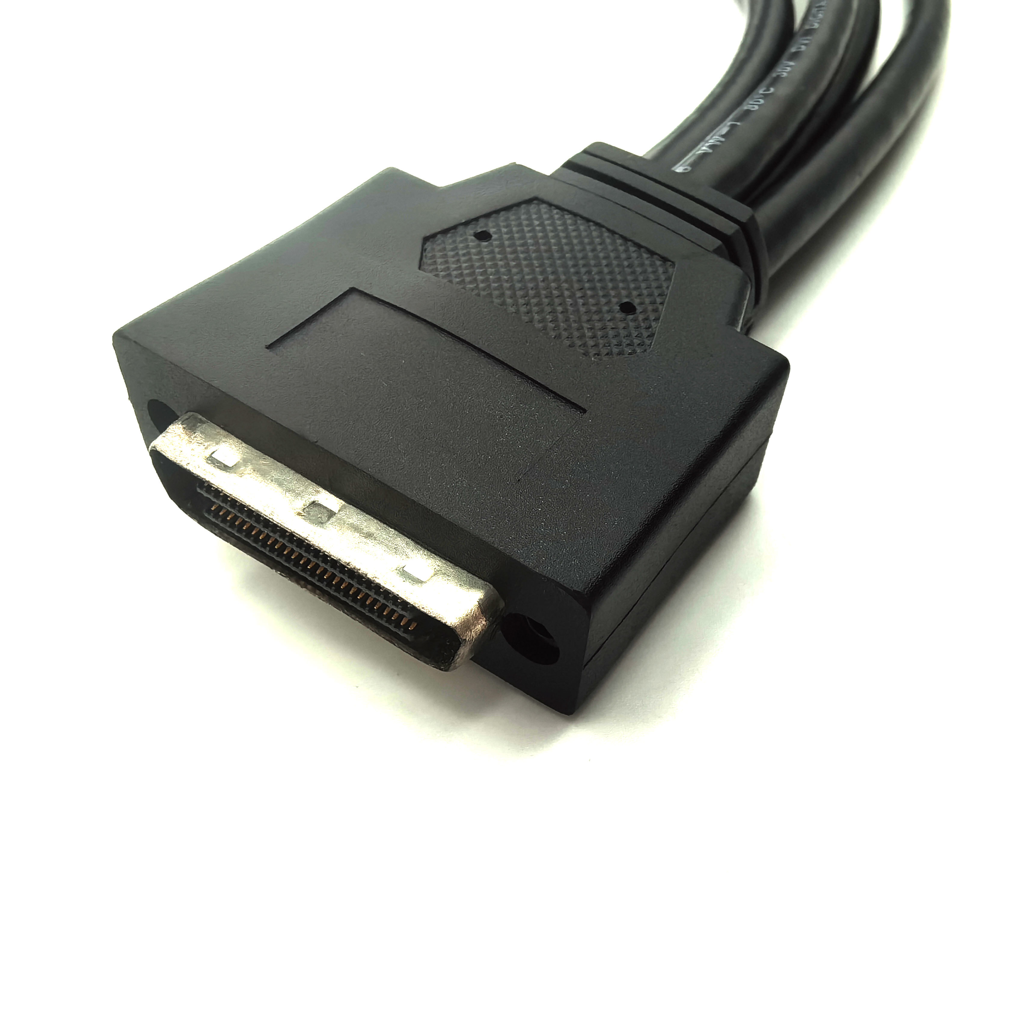 CE100 KX100 male to 4x DVI Female cable