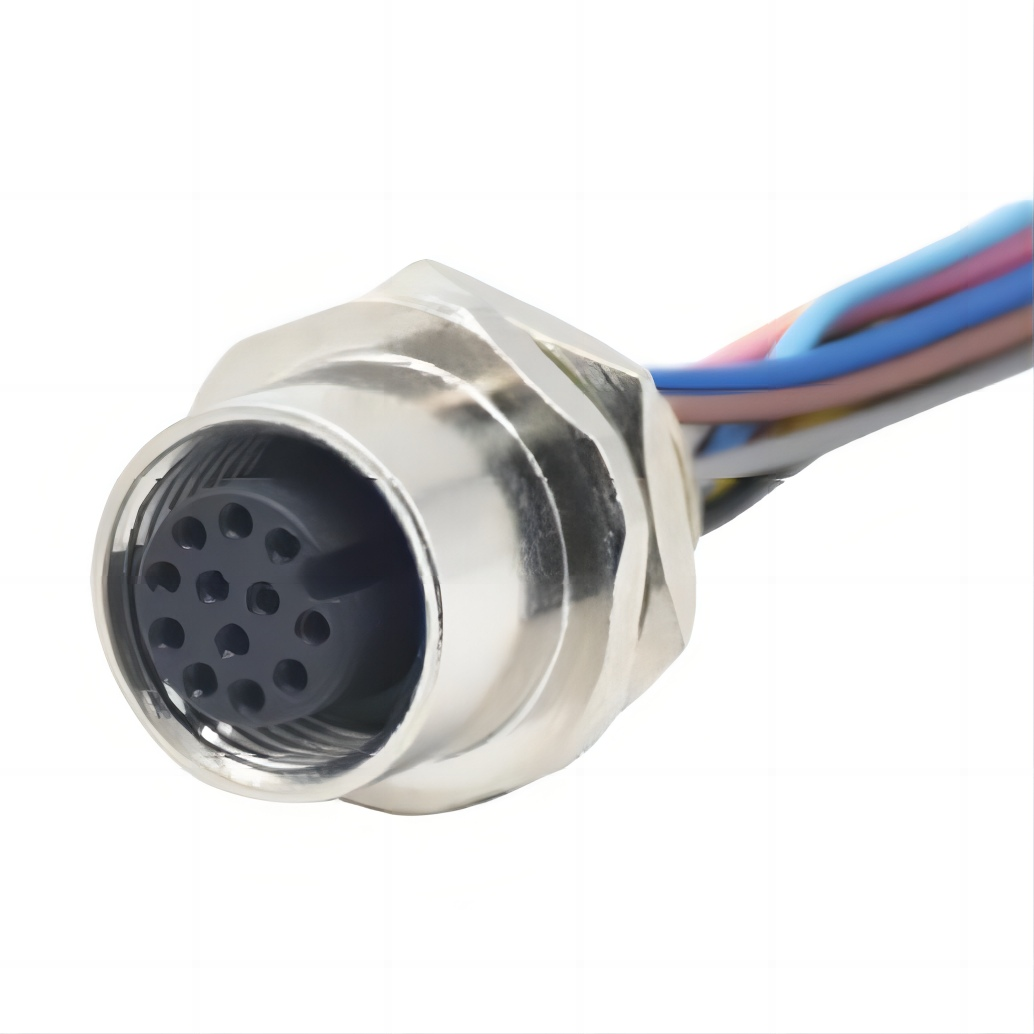 M12 Female to open Cable