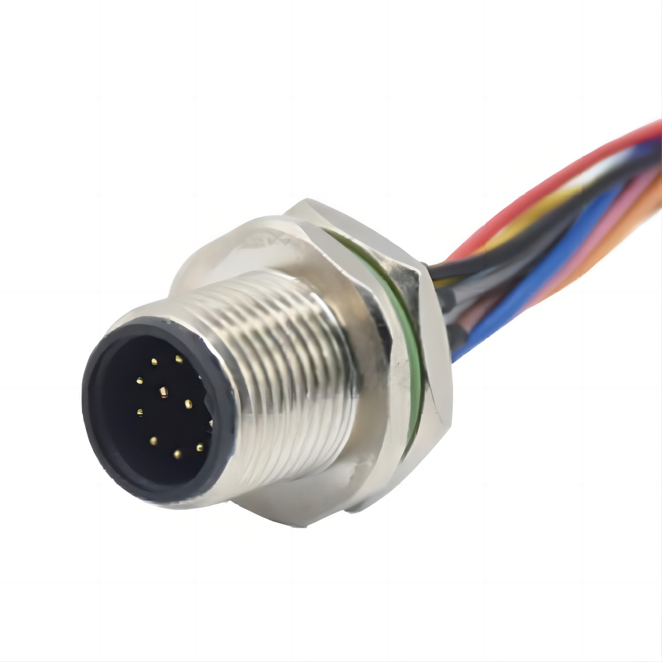 M12 Male to open Cable