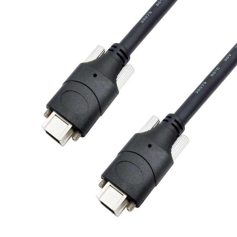 Industrial camera IEEE1394 data cable
