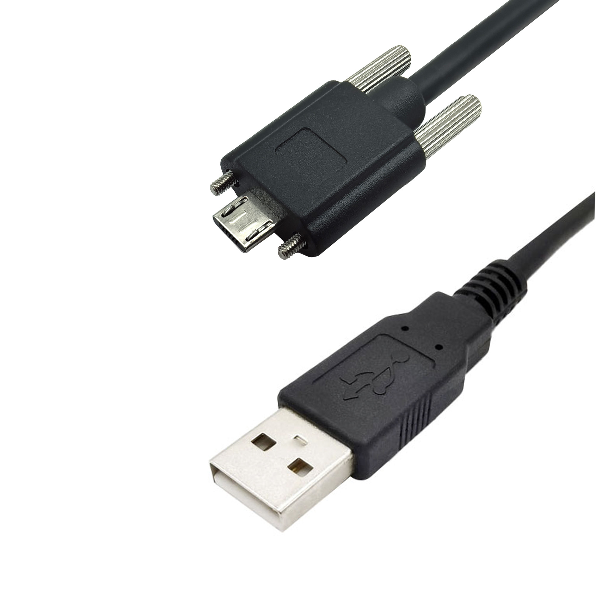 USB2.0 Camer link Cable USB2.0 A Male To Micro usb2.0 B 5Pin short screw Type Male-3M