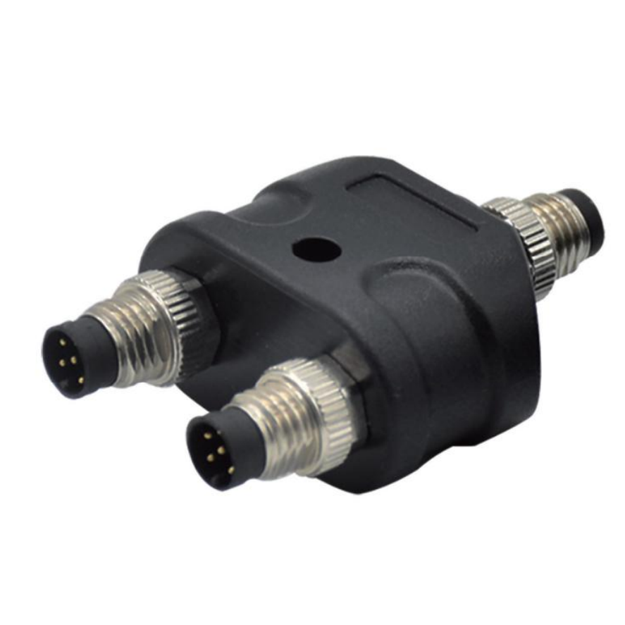 M8 A-CODE B-CODE D-CODE 2pin 3pin 4pin 6pin 8pin Male to Male *2pcs adapter