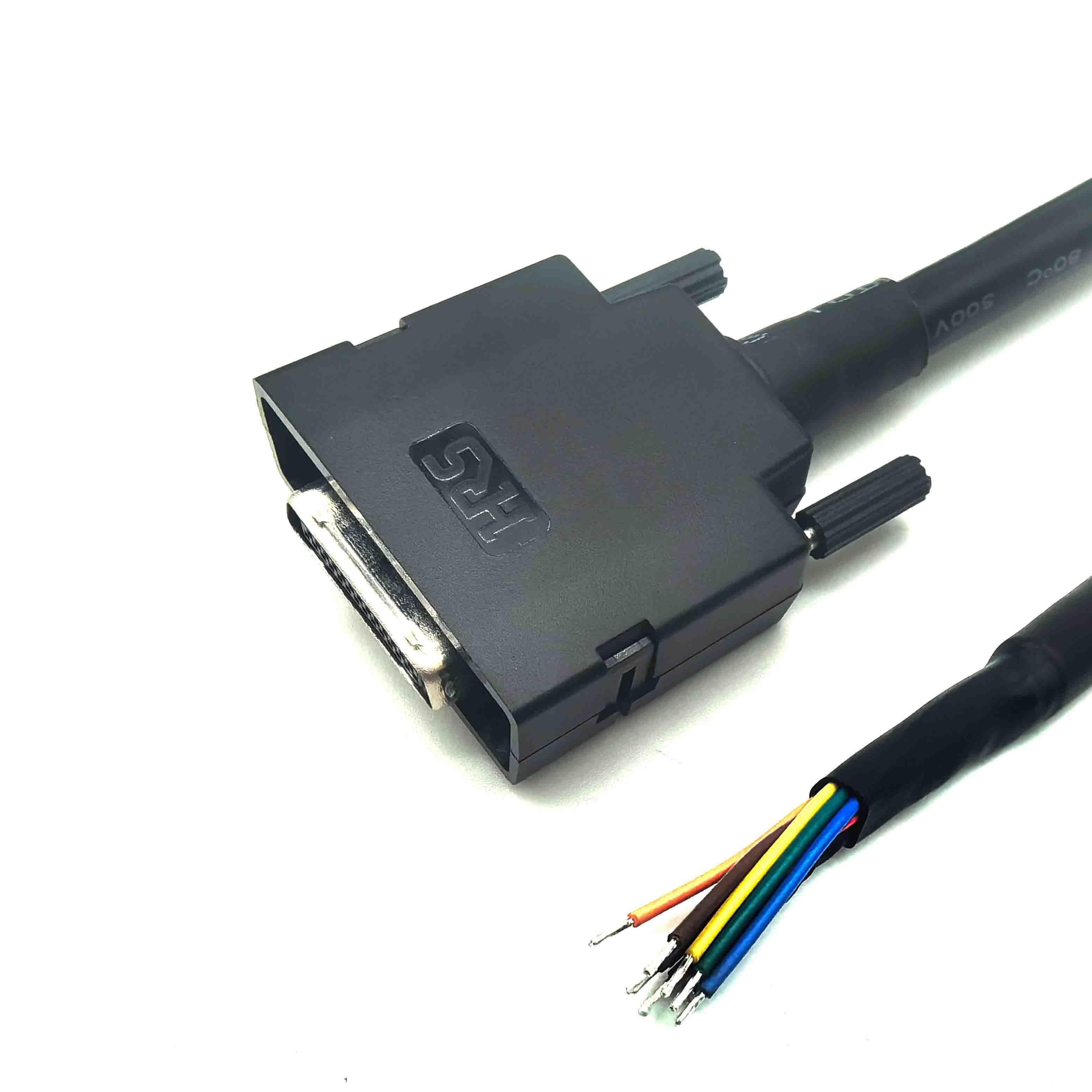 DH40-27S 27 core trigger cable DALSA Ximea camera dedicated IO cable