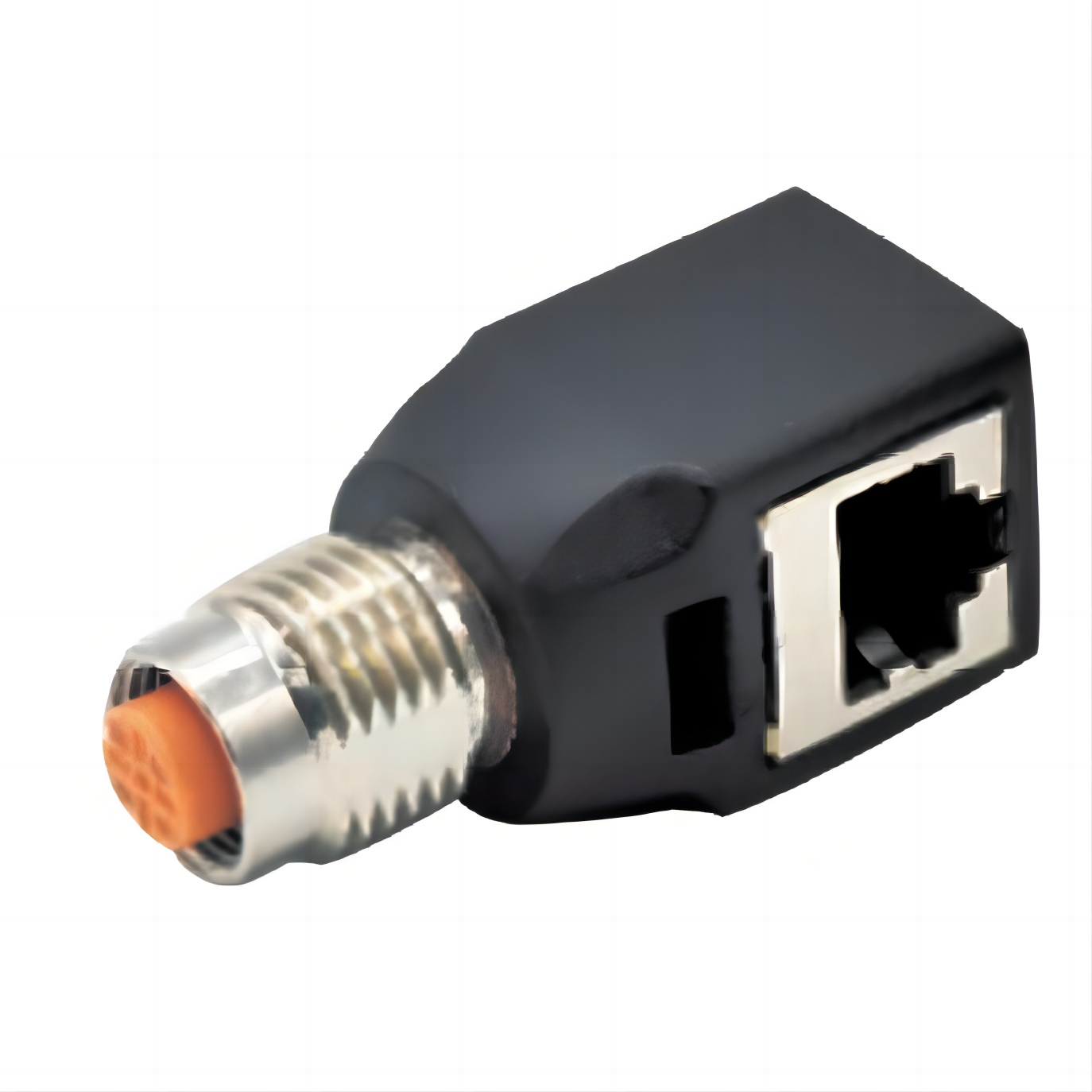 M12 Female to RJ45 Female 90D Adapter