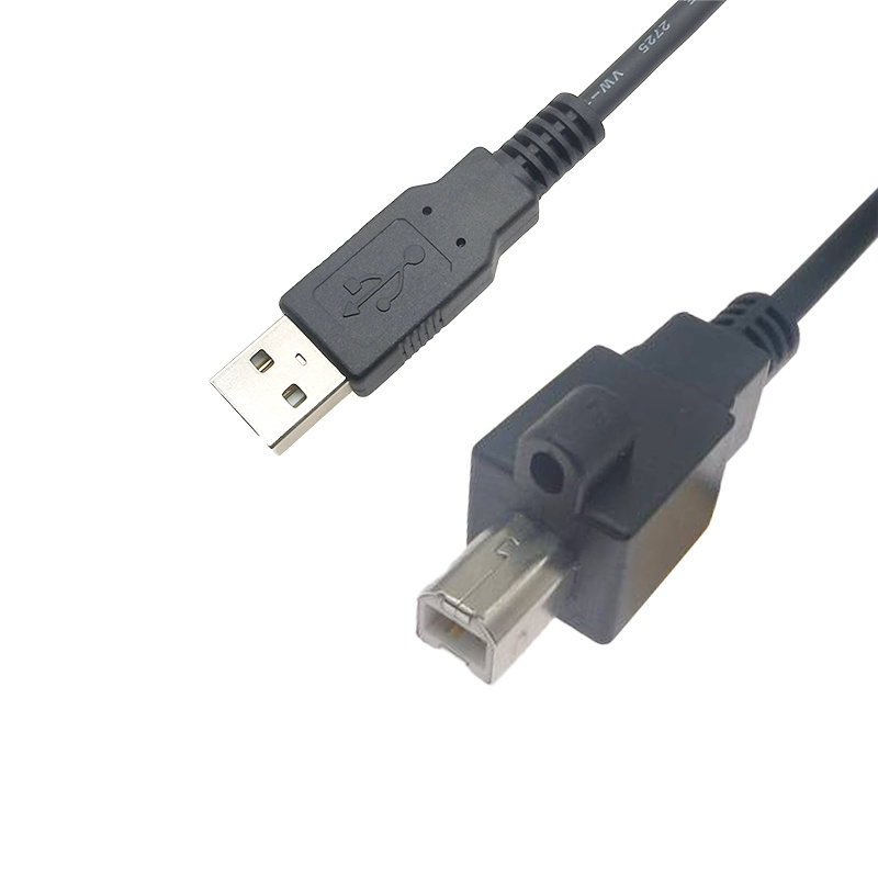 USB2.0 A TYPE MALE TO USB2.0 B-TYPE MALE SCREW CABLE