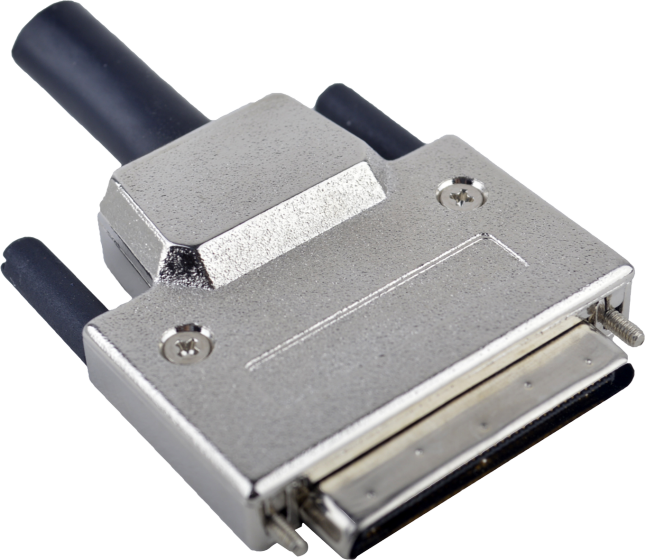 SCSI VHDCI68pin/VHDCI50/VHDCI36 Male cable