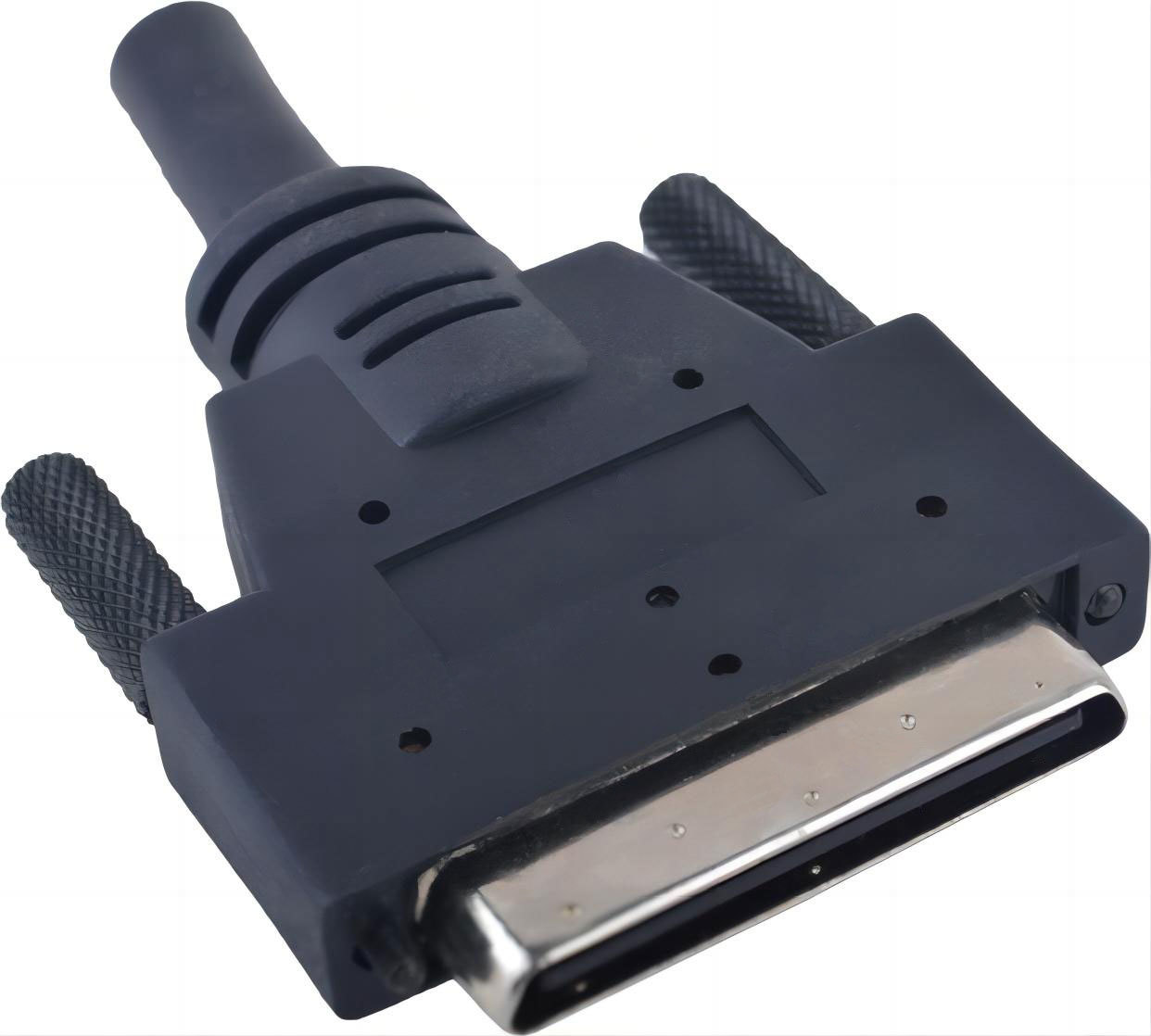 SCSI VHDCI68pin Male Molding Cable with screw